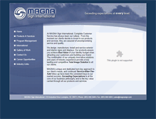 Tablet Screenshot of magnasign.com